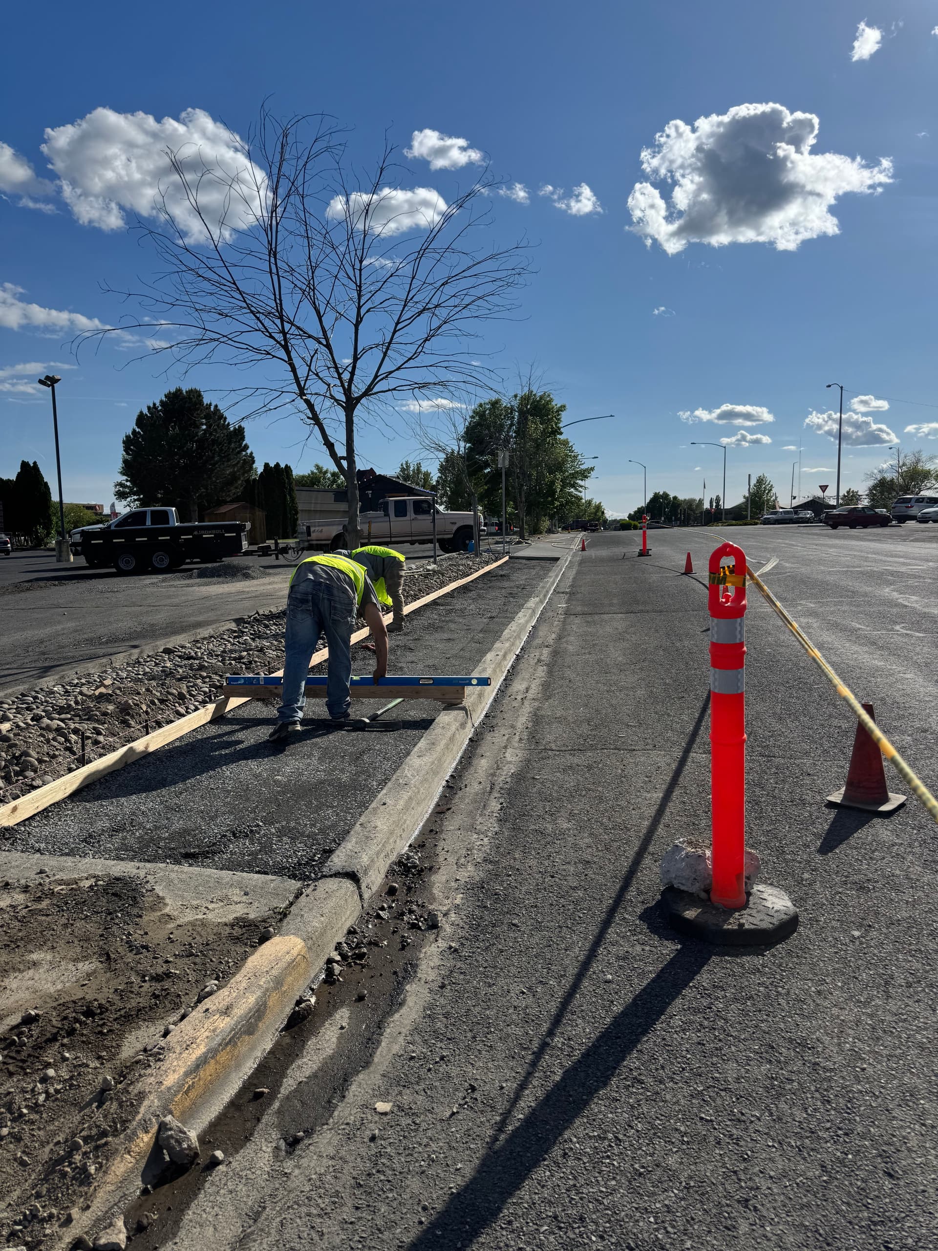 Concrete Removal, Grade Prep and a Clean New Pour