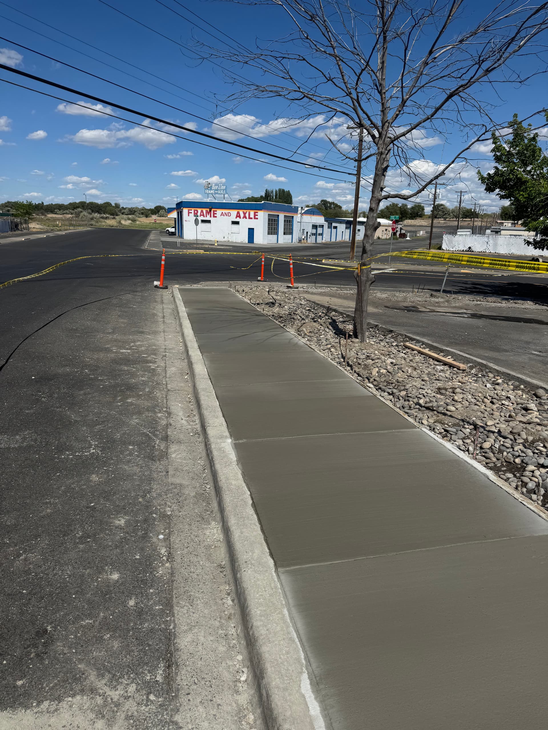 Concrete Removal, Grade Prep and a Clean New Pour